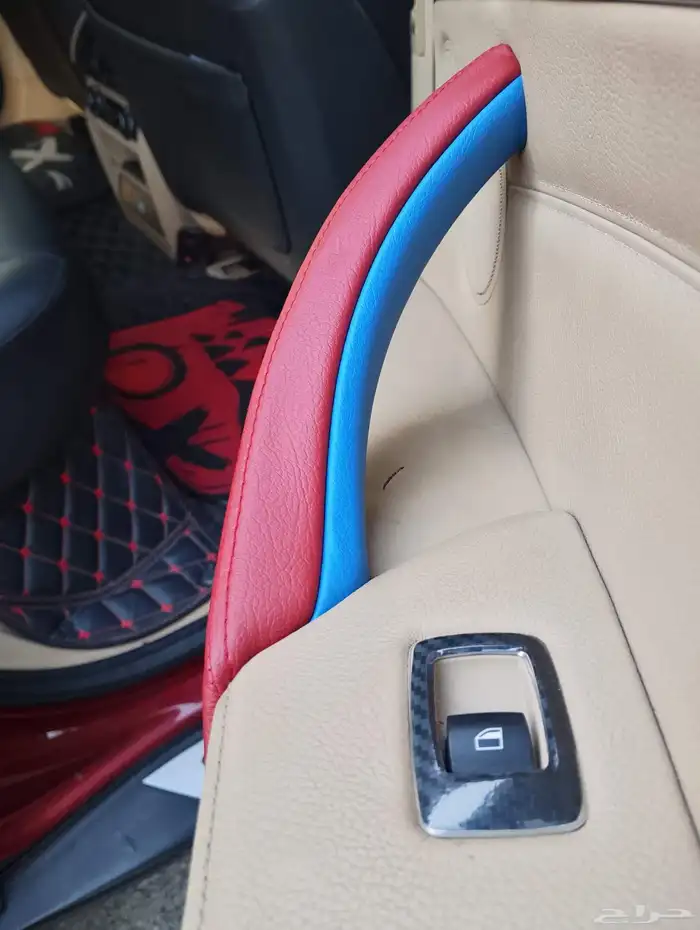 حشو كراسي بي ام دبليو X5 مع خياط دركسون مع تعديل مقابض الباب 5