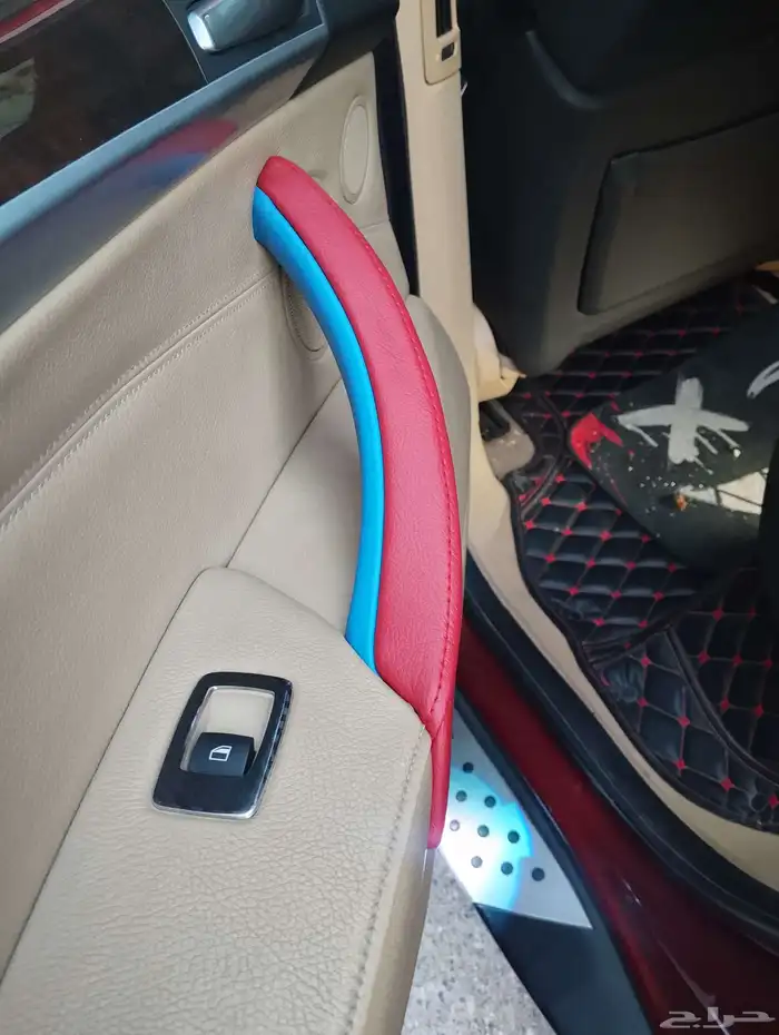 حشو كراسي بي ام دبليو X5 مع خياط دركسون مع تعديل مقابض الباب 6