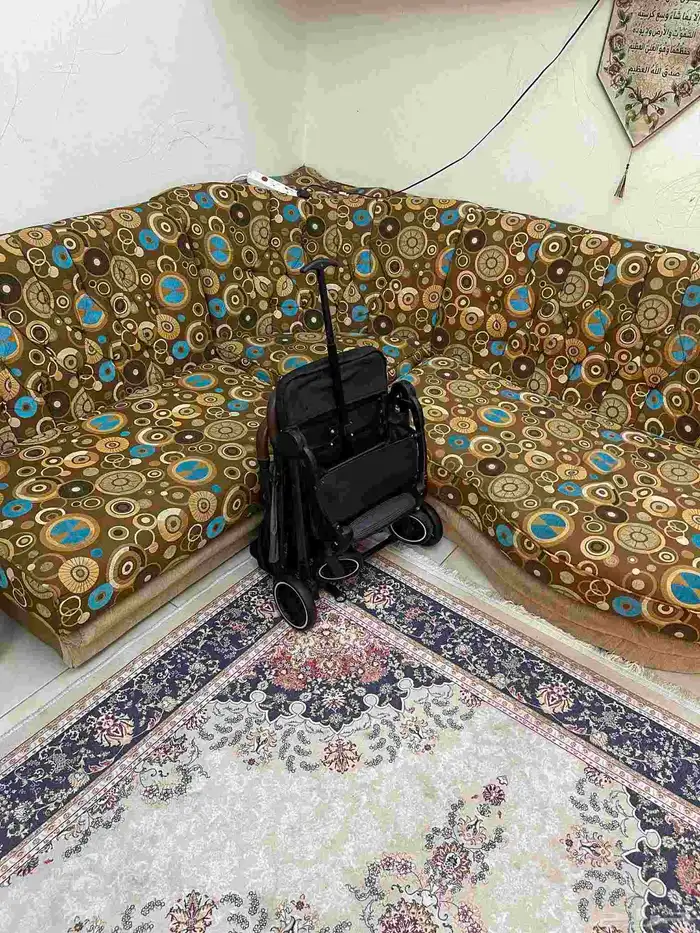 عرببه اطفال سترولر طياره جديده تماما تطلع الكابينه 5