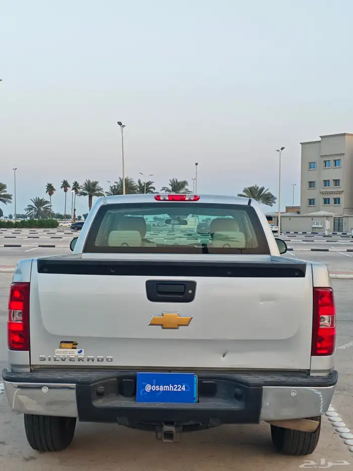 شفروليه سلفرادو غماره ونص 2013 دبل نظييف 11