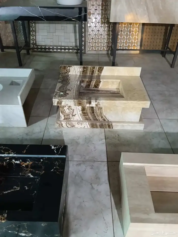 تفصيل مغاسل ومطابخ رخام صناعي وطبيعي 6