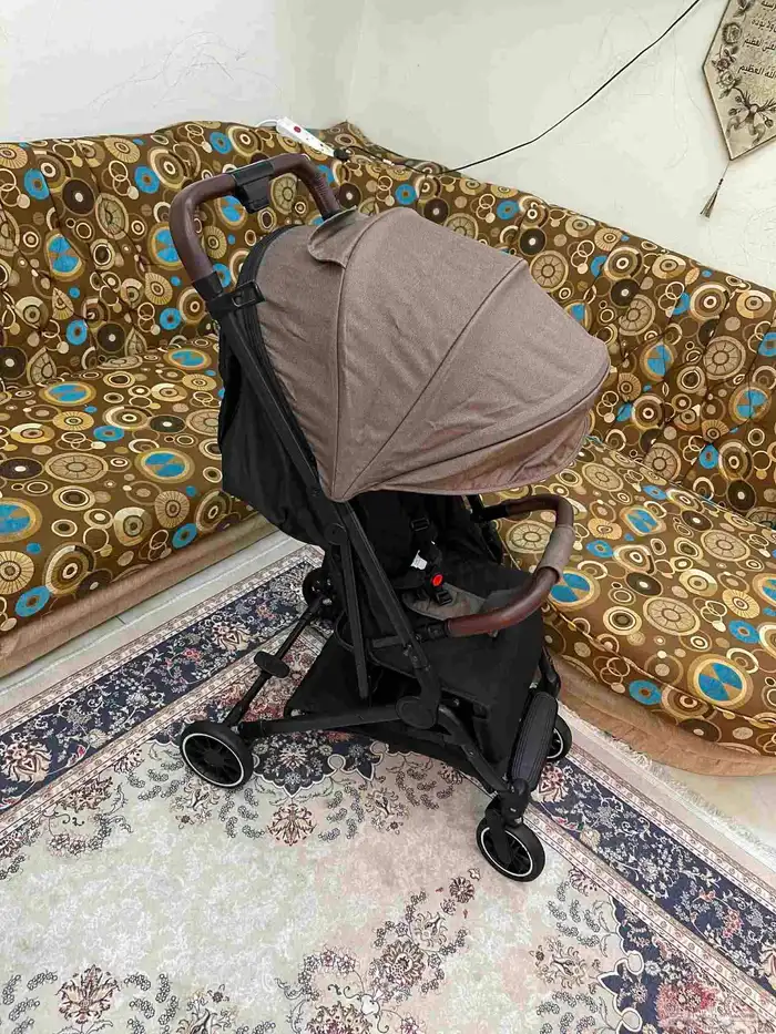 عرببه اطفال سترولر طياره جديده تماما تطلع الكابينه 0