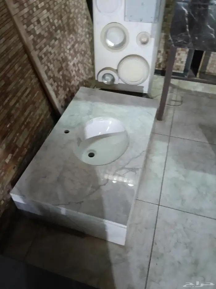 تفصيل مغاسل ومطابخ رخام صناعي وطبيعي 4