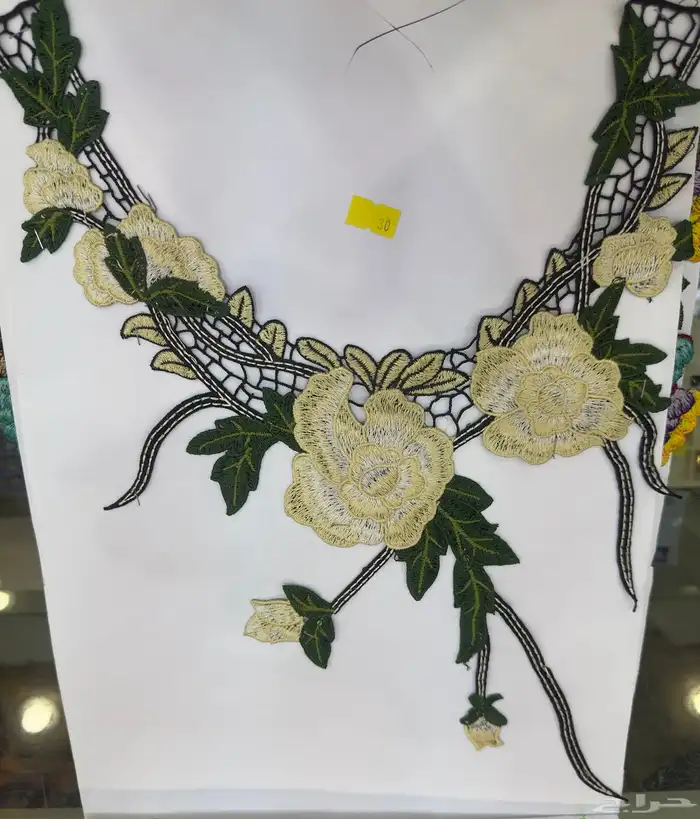 كلفه ورد قطع ورود مطرزات ورد عبايات فساتين سهرات جلابيات 16