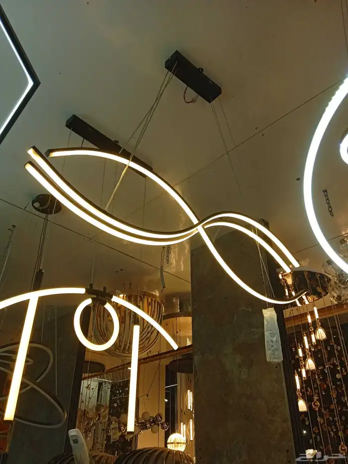 معرض شمس المجره بريده ثريات نيو مودرن جميع الاشكال 5