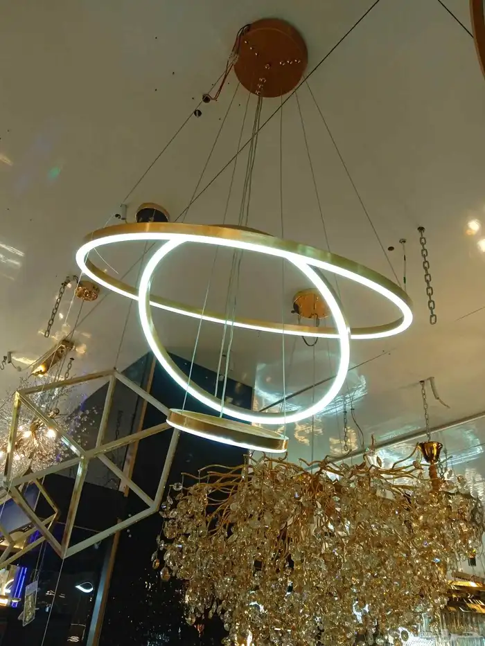 معرض شمس المجره بريده ثريات نيو مودرن جميع الاشكال 3