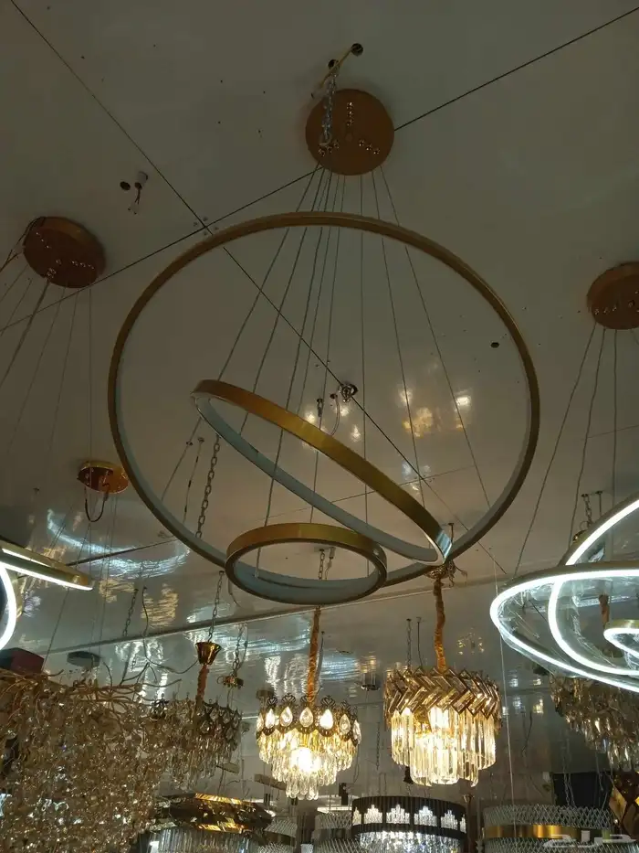 معرض شمس المجره بريده ثريات نيو مودرن جميع الاشكال 6