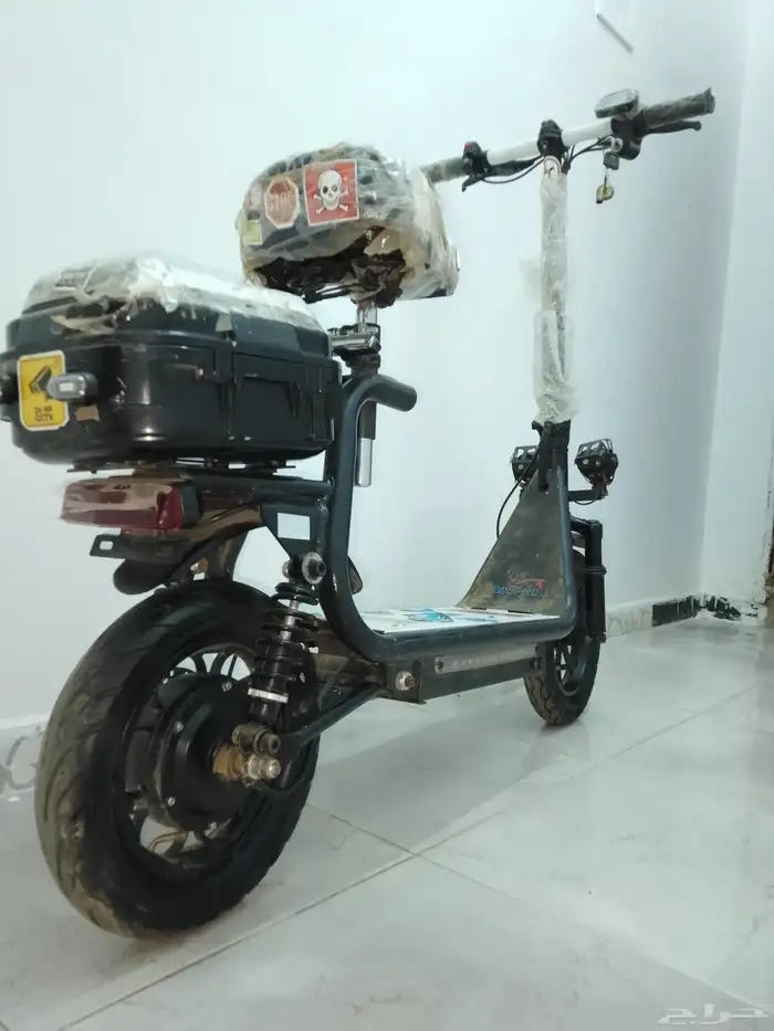 السكوتر مقاس الكفرات 12 كهربائي للبيع 3