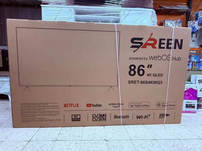 بيع توصيل شاشات تلفزيون 70 سمارت 4k سمارت tv تركيب مجانا فور 6