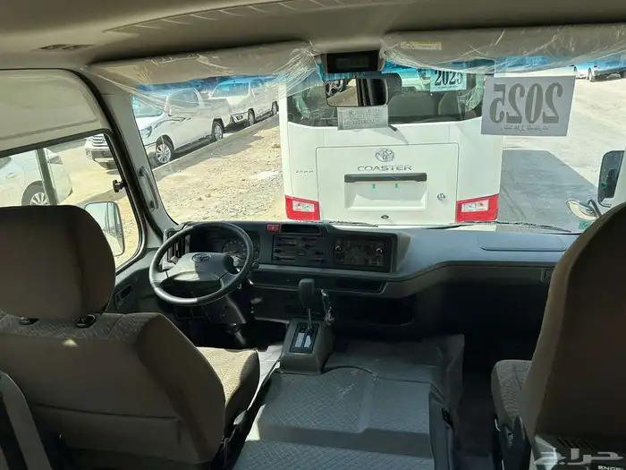 باص كوستر 21 راكب 2025 قير اتوماتيك ديزل أقل سعر 8