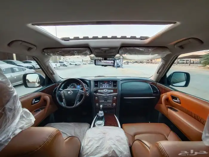 نيسان باترول 2019 بلاتنيوم ماشي 97 الف كم فقط 12