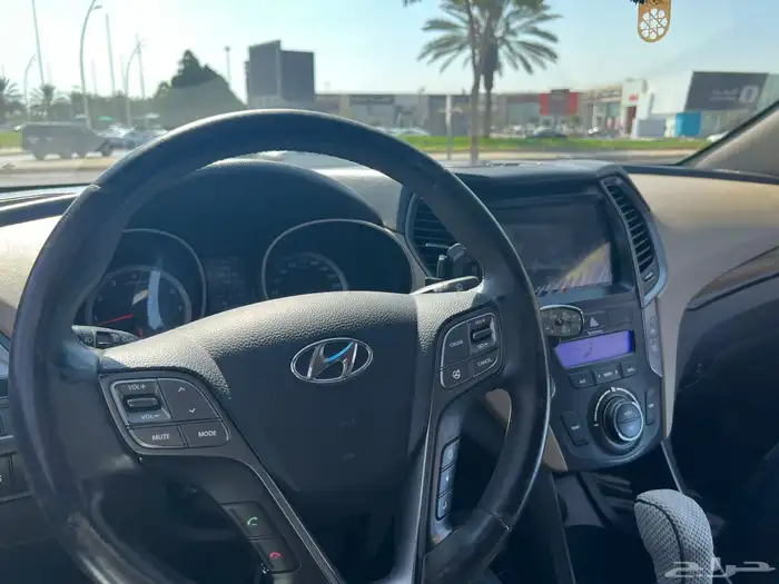 سنتافيه هيونداي رصاصي غامق 2015 4