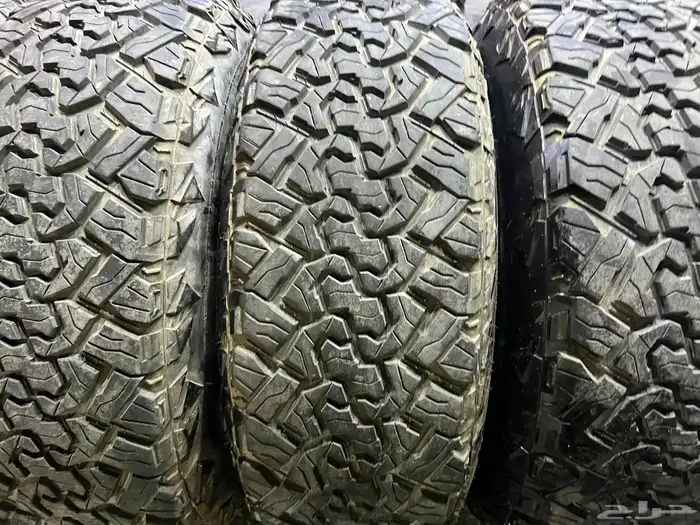 جنوط ميثود 6 مسمار مع كفرات نص حجري مقاس 265 70 17. 2023 14