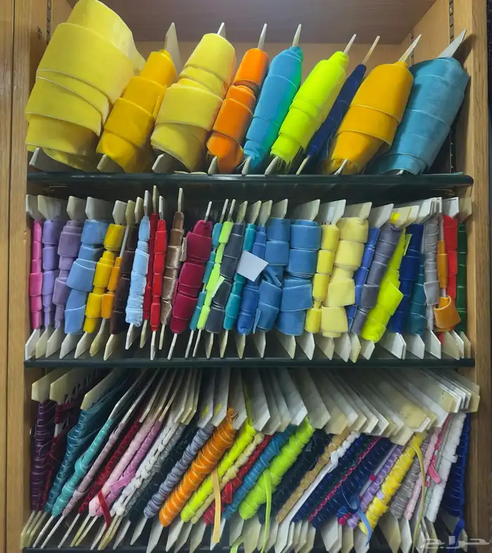 كلف اورقنزا ساتان ابيكا مخمل شرايط للهدايا تغليف توزيعات 13