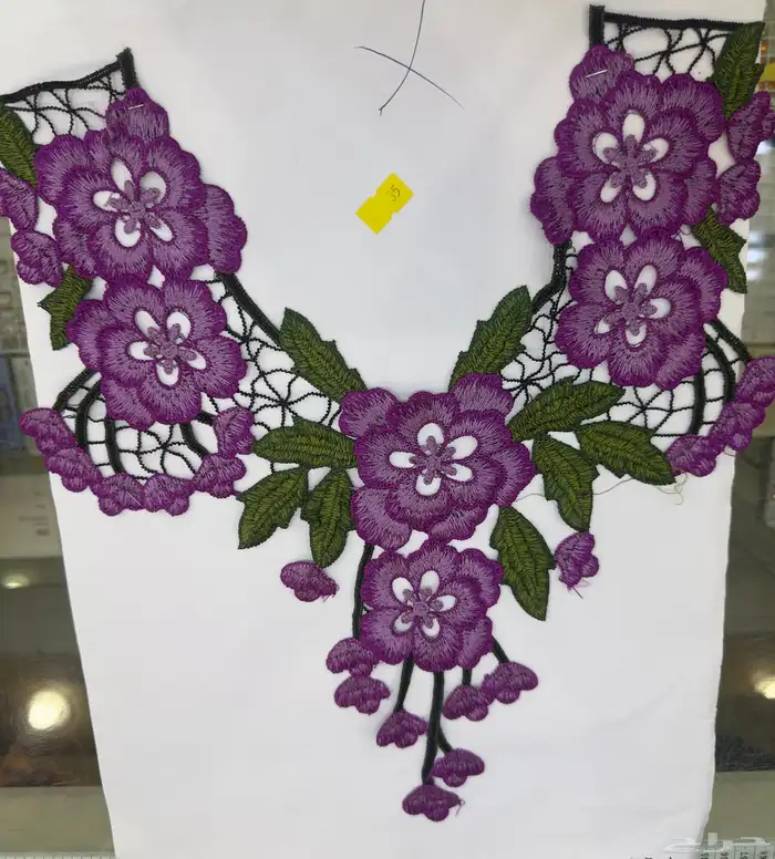 كلفه ورد قطع ورود مطرزات ورد عبايات فساتين سهرات جلابيات 7