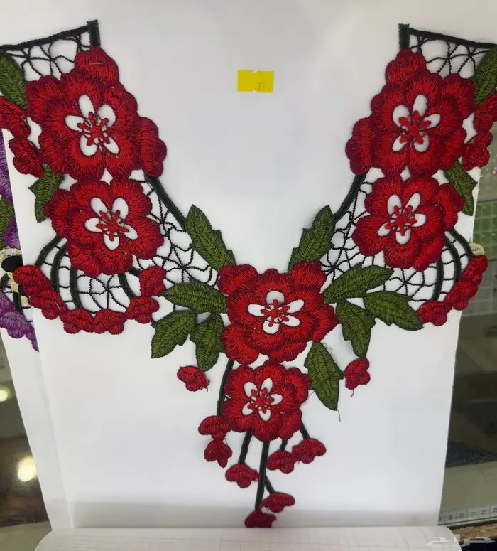 كلفه ورد قطع ورود مطرزات ورد عبايات فساتين سهرات جلابيات 4