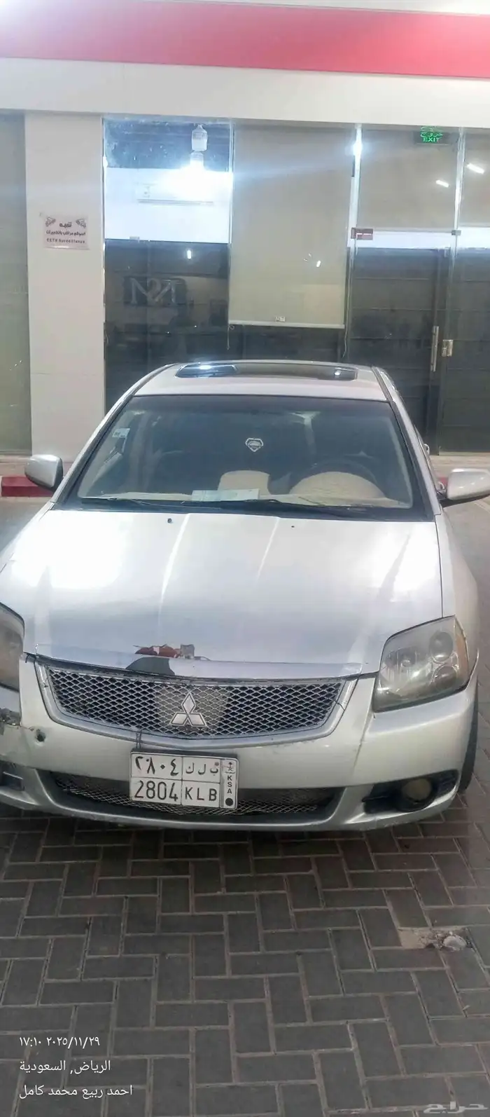 متسوبيشن جالنت 2010 العيبوب محتاجه دوده واثنين كراسي مكينه 1