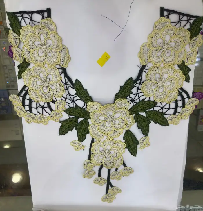 كلفه ورد قطع ورود مطرزات ورد عبايات فساتين سهرات جلابيات 6