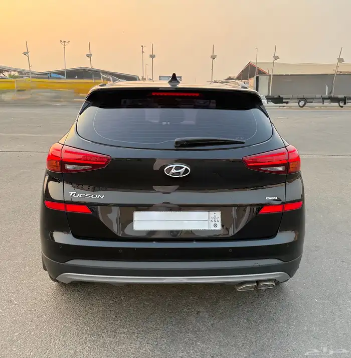 توسان 2020 (ديزل) بنورما اعلا مواصفات داخل احمر وكاله للبيع 4