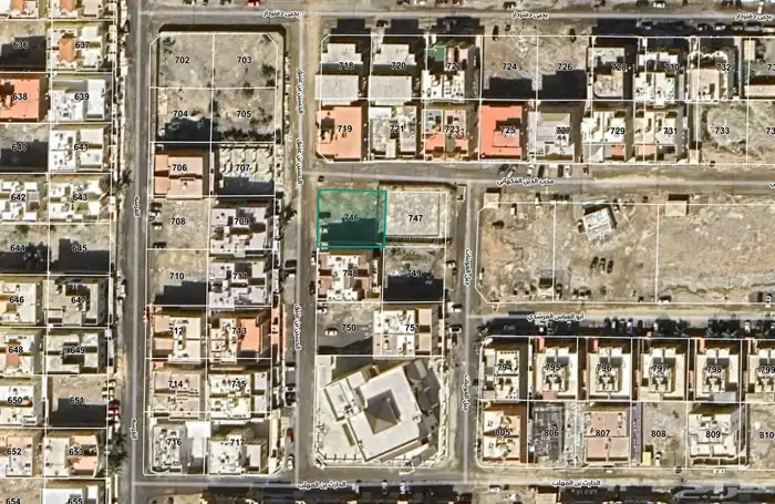 للبيع ارض في جدة في حي الياقوت على واجهتين زاوية 0