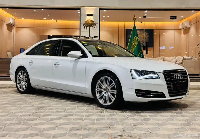 اوودي A8 فل كامل سعودي نظيف جدا مخزن 1