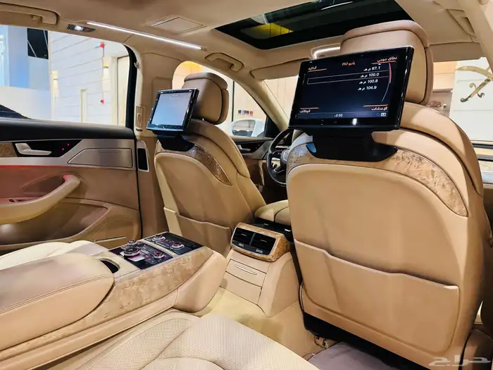 اوودي A8 فل كامل سعودي نظيف جدا مخزن 12