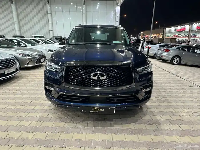 انفنتي Q80 بلاك ديشن موديل 2021 فل كامل ممشى قليل شبه جديد 1