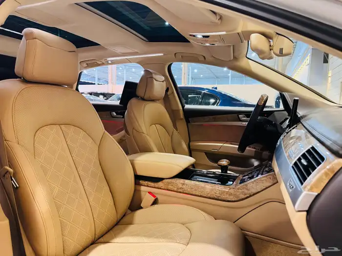 اوودي A8 فل كامل سعودي نظيف جدا مخزن 10