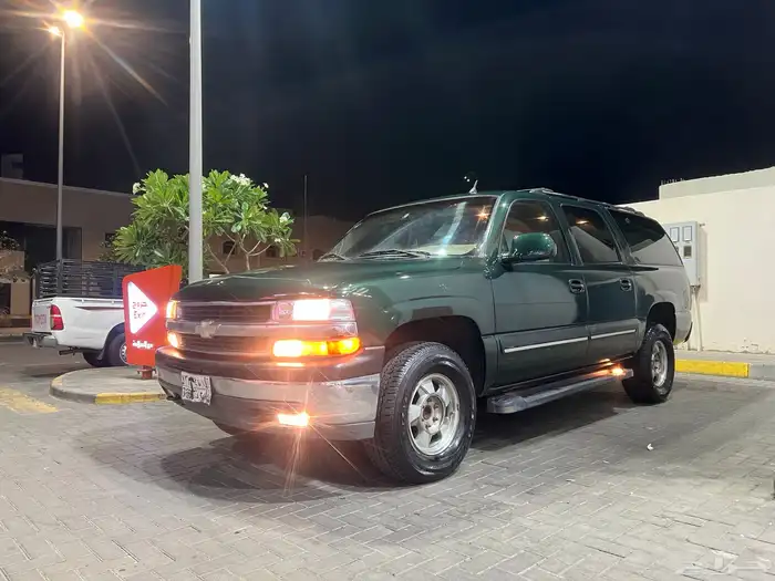 سوبربان شفروليه 2001 شبة مخزن ماشي 186000 قابل للزيادة مفحوص 2