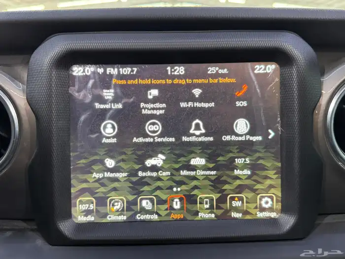 جيب رانجلر صحارى موديل 2023 ( بحالة الوكالة ) 48