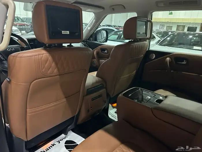 انفنتي Q80 بلاك ديشن موديل 2021 فل كامل ممشى قليل شبه جديد 10