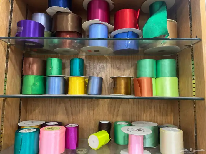 كلف اورقنزا ساتان ابيكا مخمل شرايط للهدايا تغليف توزيعات 6