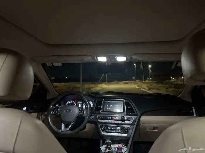 سوناتا 2018 سمارت بلس ممشى قليل للبيع أو البدل بالمناسب 34