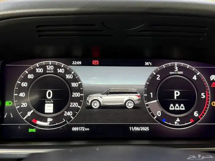 رنج روفر سبورت ديزل 2019 ( بحالة الوكالة ) 14