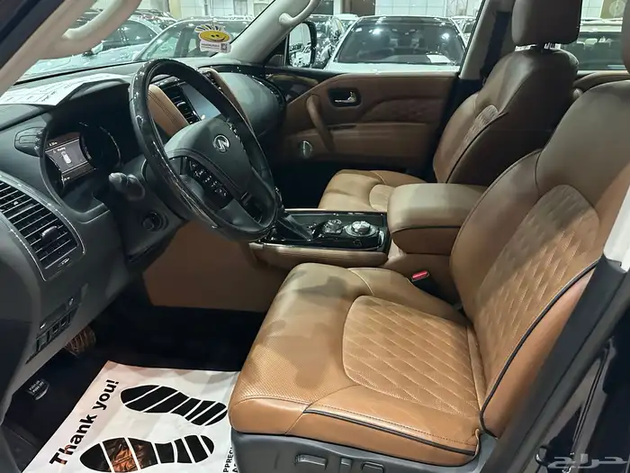 انفنتي Q80 بلاك ديشن موديل 2021 فل كامل ممشى قليل شبه جديد 7