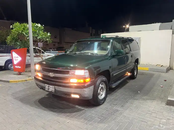 سوبربان شفروليه 2001 شبة مخزن ماشي 186000 قابل للزيادة مفحوص 3