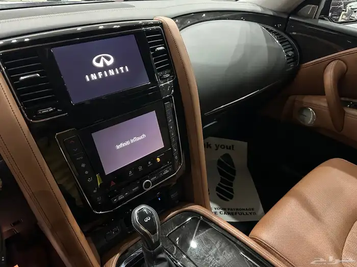 انفنتي Q80 بلاك ديشن موديل 2021 فل كامل ممشى قليل شبه جديد 20