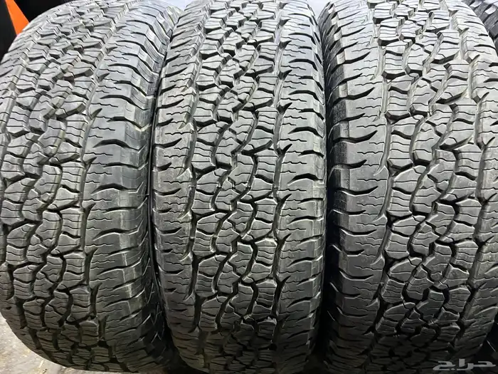 كفرات بي اف ربع حجري مقاس 265.75.16 بزرعه تاريخ 2022 0