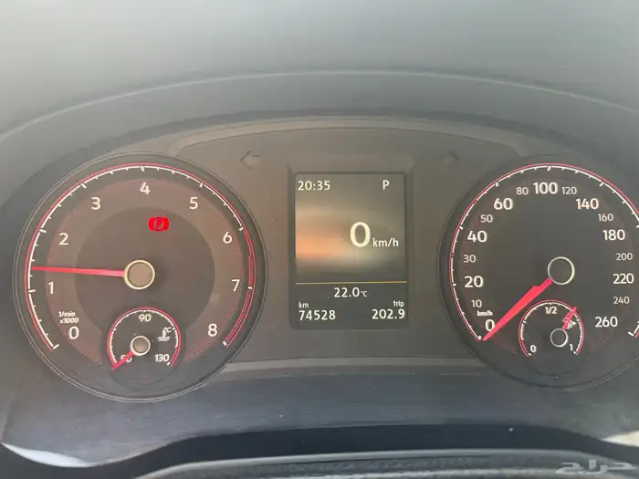 فولكس واجن باسات 2020 ممشى قليل 70 الف 7