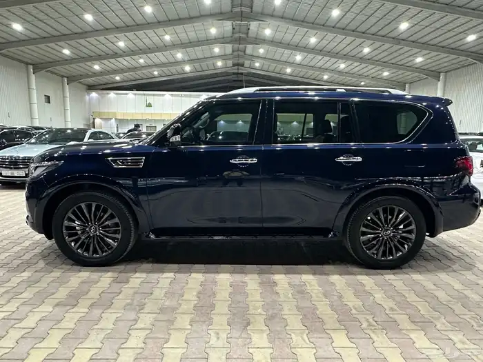 انفنتي Q80 بلاك ديشن موديل 2021 فل كامل ممشى قليل شبه جديد 4