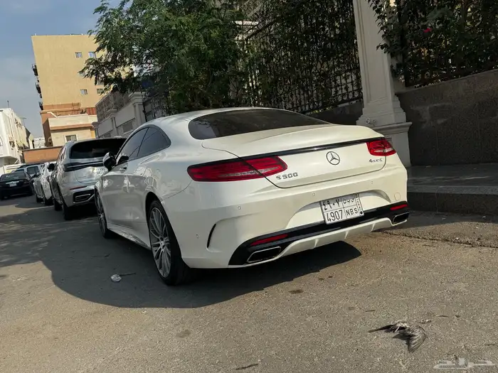 مرسيدس   s500 كوب  موديل 2015 عداد 175 الف 3