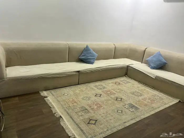 كنب بيج 3 4 علي شكل حرف L 1