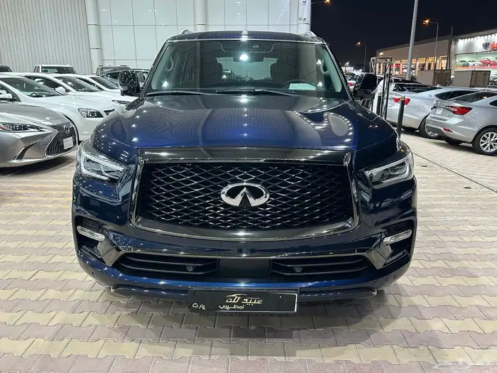 انفنتي Q80 بلاك ديشن موديل 2021 فل كامل ممشى قليل شبه جديد 0