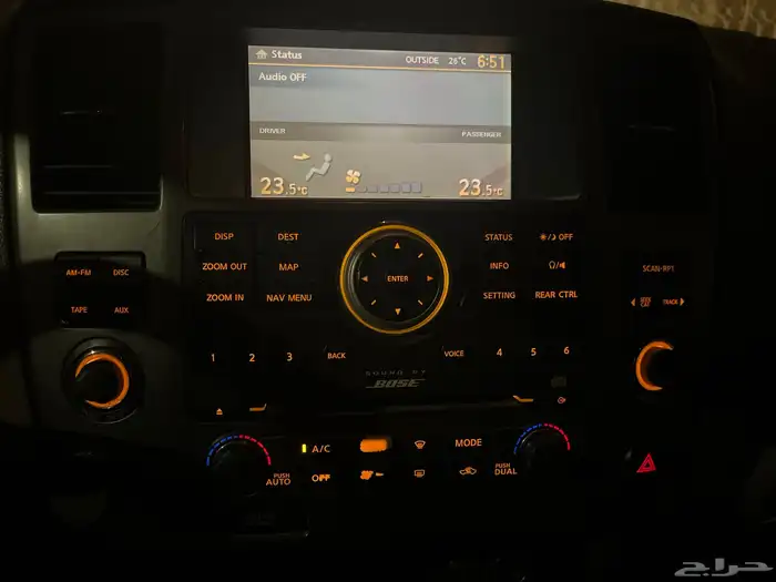 نيسان ارمادا فل LE 2009 اسود 5