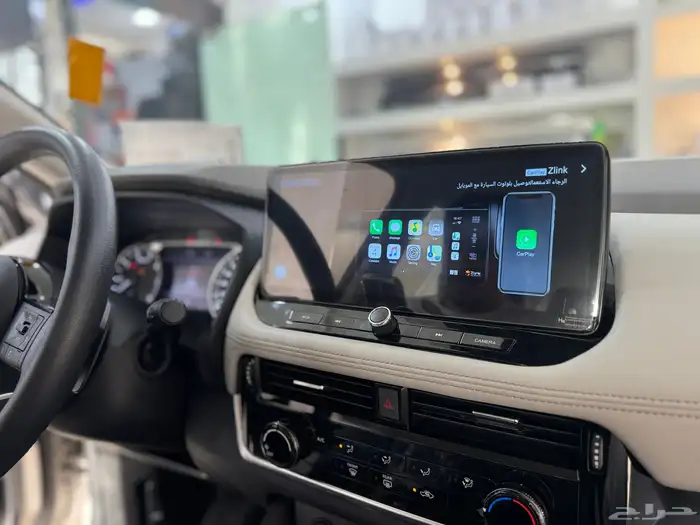 شاشات نيسان اكس تريل 2025 نظام أندرويد وكاربلاي 8