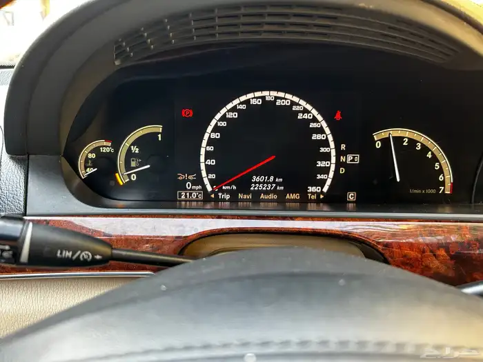 مرسيدس بانوراما موديل 2008 محوله اصلي AMG body kit 2013 8