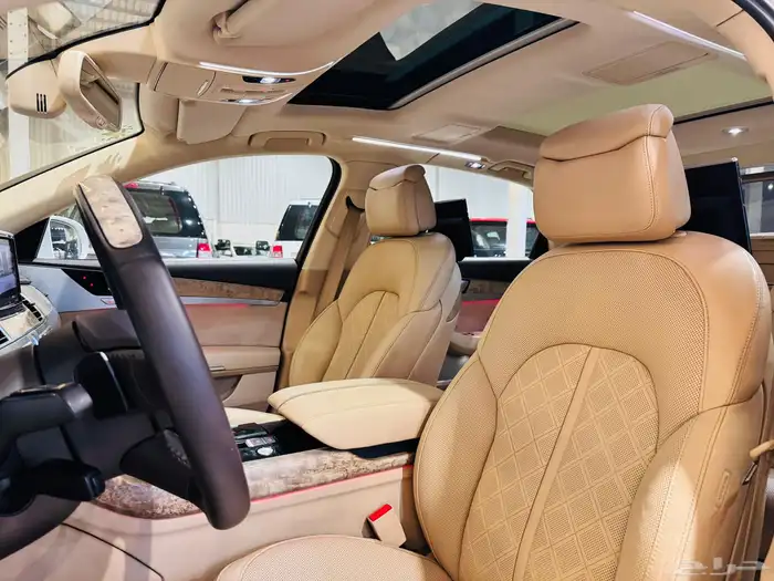 اوودي A8 فل كامل سعودي نظيف جدا مخزن 6