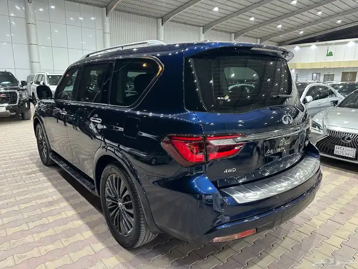 انفنتي Q80 بلاك ديشن موديل 2021 فل كامل ممشى قليل شبه جديد 35