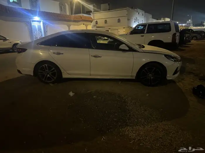سوناتا 2018 فل كامل ابيض 3