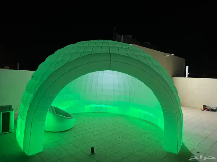 خيمة المضئة للبيع مقاس 4 في 4 0